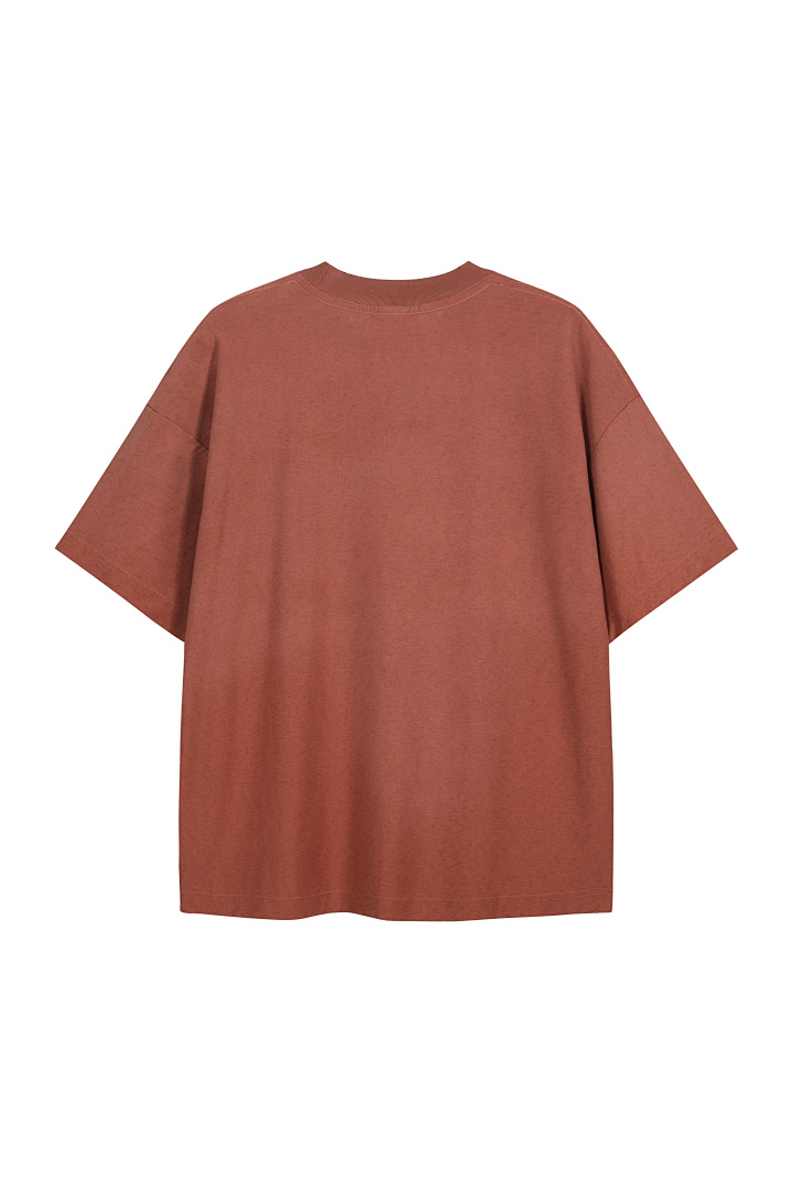 Acne Studios 118 AC LOGO Print Short Sleeve T Black White Brick Red S-XL 8096# - Image 4