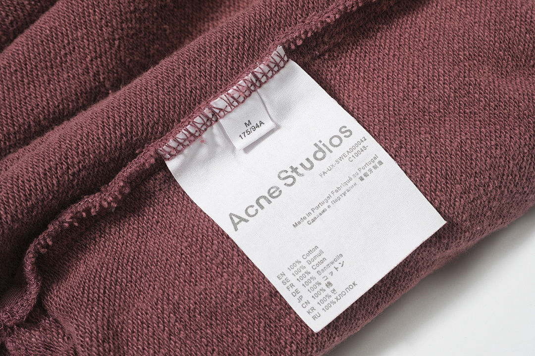 Acne Studios 198 AC Water Lace Black Purple S-XL 7600# - Image 31