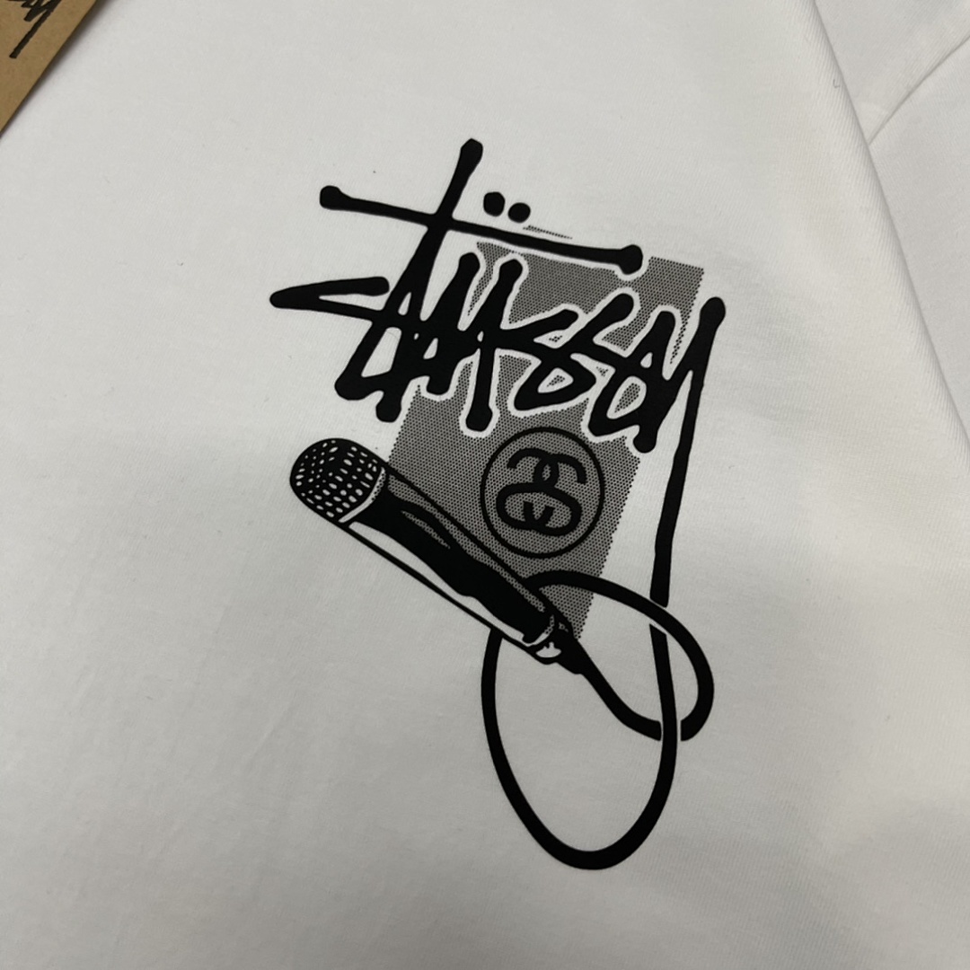 Stussy 108 Stussy Short Sleeve T : Black White Grey S Ｍ L XL - Image 10