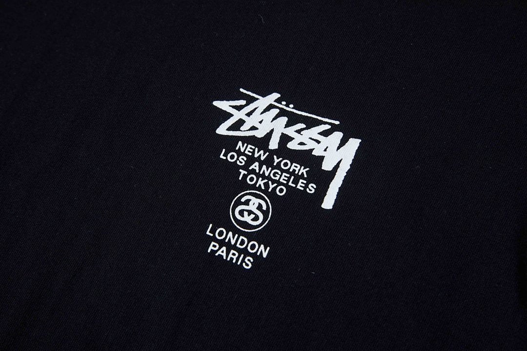 Stussy 118 Stu × DISNEY OSWALD THE LUCKY RABBIT TEE Collab Print Short Sleeve T Black White S M L - Image 8
