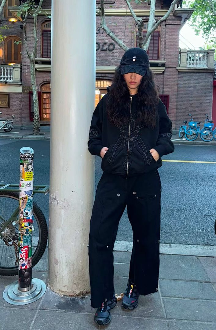 Supreme 498 YS Y'S BY YOHJI YAMAMOTO/ Mountain Collab ZIP UP HOODED / Black Light Apricot S - Image 47