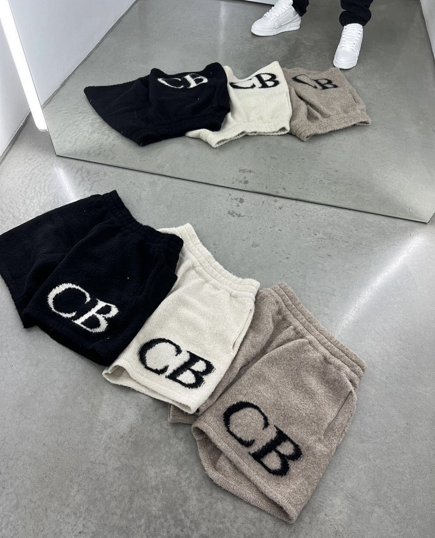 On Running 198 Cole Buxton Logo Floral Fleece Stitching Lace Short Black Off White Grey Blue Camel S-XL C7030# - Image 79
