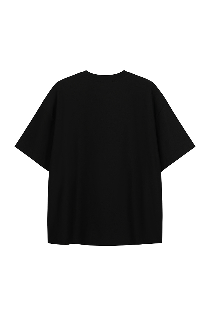 Acne Studios 128 AC Velvet LOGO Short Sleeve T Black White S-XL 8366# - Image 4