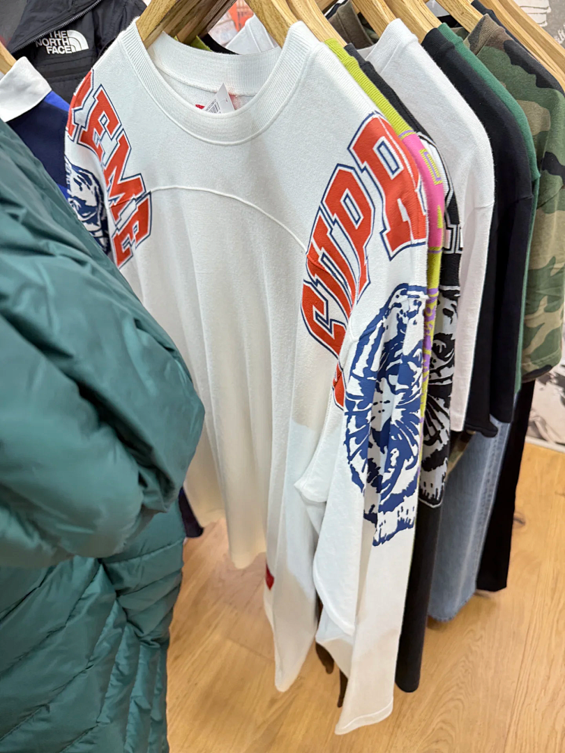 Supreme 228 25FW MASCOT FOOTBALL TOP Tiger 66 Long Sleeve T - Image 28