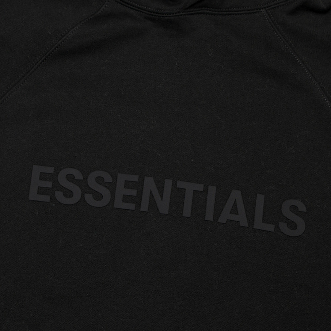 Essentials 218 ESS Sleeve LOGO Black /Black Grey /Charcoal S-XL 6692# - Image 41
