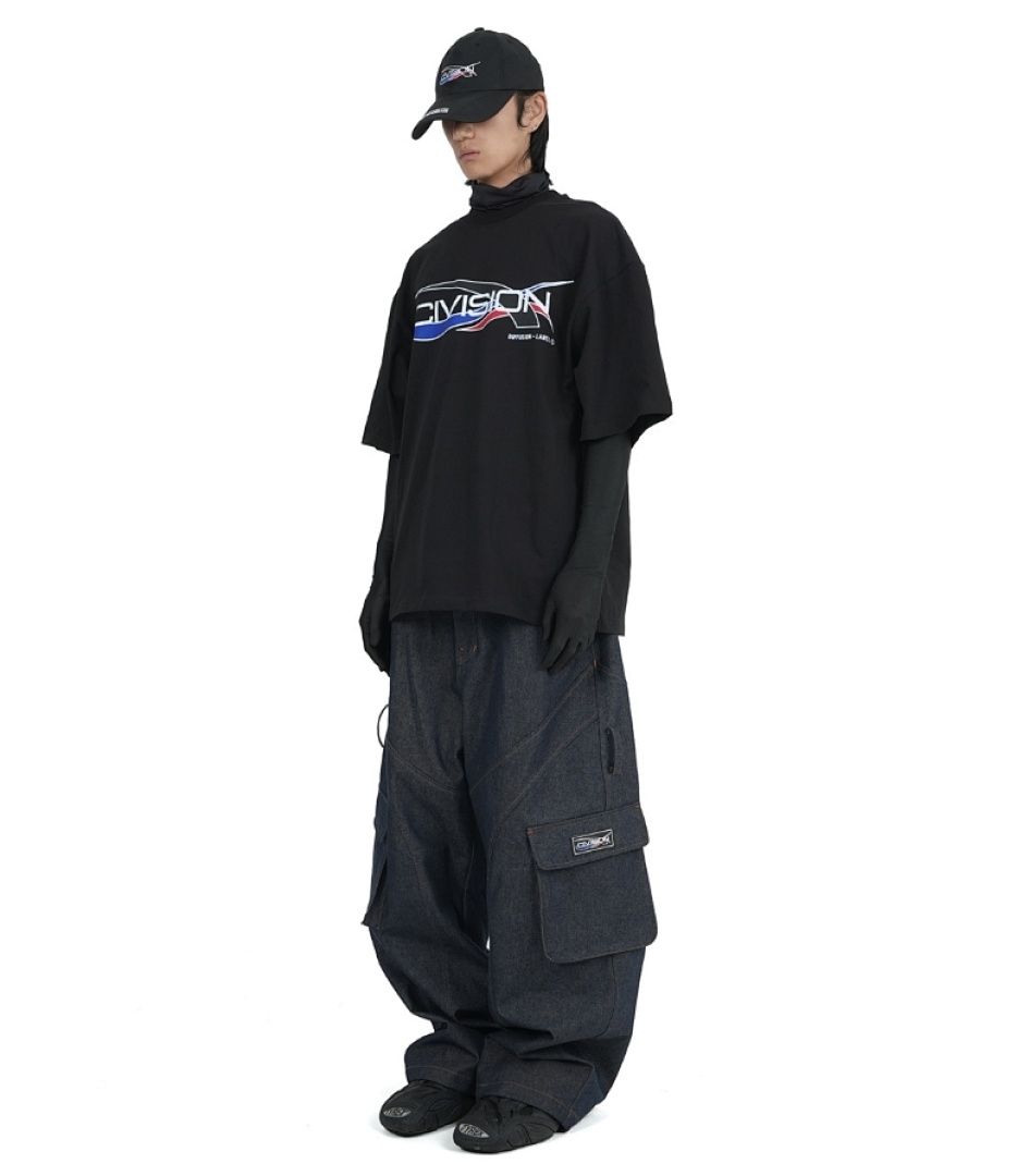On Running 108 CIVISION By CSC Print LOGO Short Sleeve T Black 1 2 3 8033# - Image 24