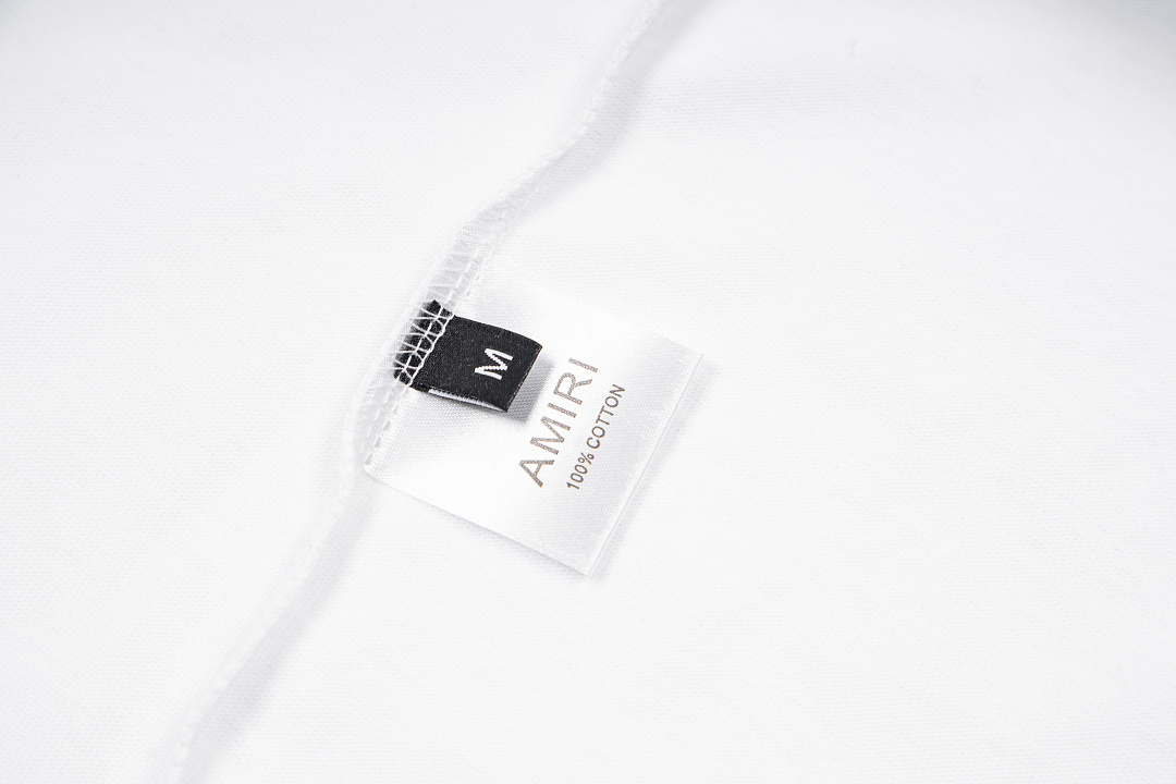 AMIRI 118 26Ss New Logo Print Short Sleeve T Black White S M L XL 9925# - Image 20