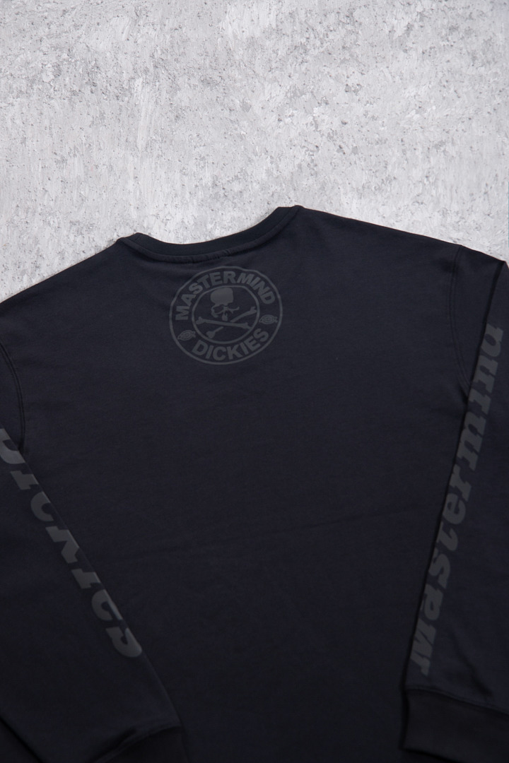 Unbranded 128 MMJ Collab Dickies Top Long Sleeve T : Black Print White S-XL - Image 15