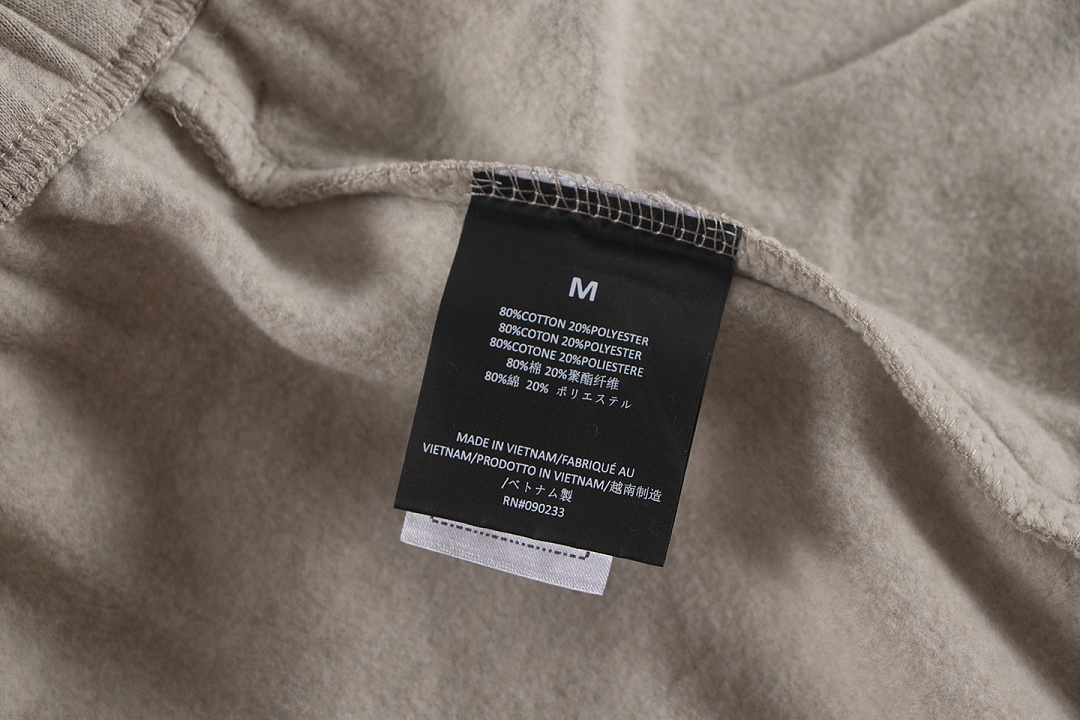 Essentials 148 Ess SS25 Classic Hoodie Label Print Short Silk Silver Gum Black Grey Brown Oatmeal XS-XL - Image 47