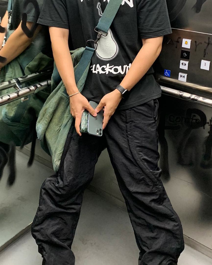 Arc'teryx 288 FAR.ARCHIVE Dragon Stitching Velvet Long Black S-L 7227# - Image 18