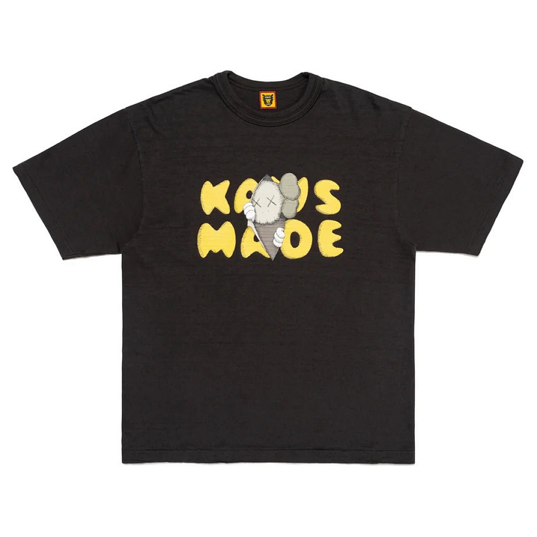 Human Made 118 HUMAN MADE X KAWS GRAPHIC T-SHIRT Exclusive Collab Print Cotton Short Sleeve T : Black White S M L - Image 3