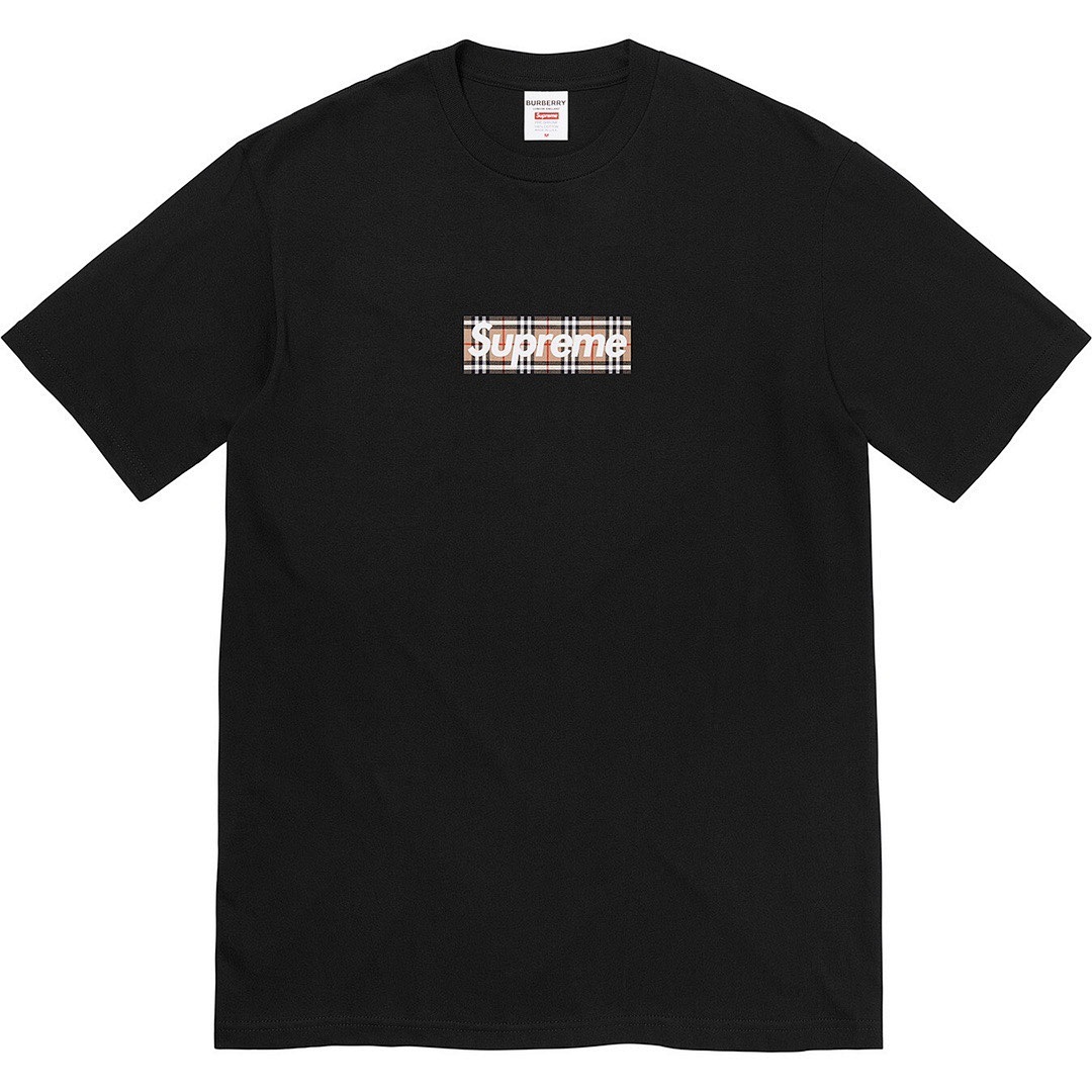 Supreme 118 Sup Box Logo Tee Collab Bogo Short Sleeve T Black White S M L XL [S2211] - Image 3