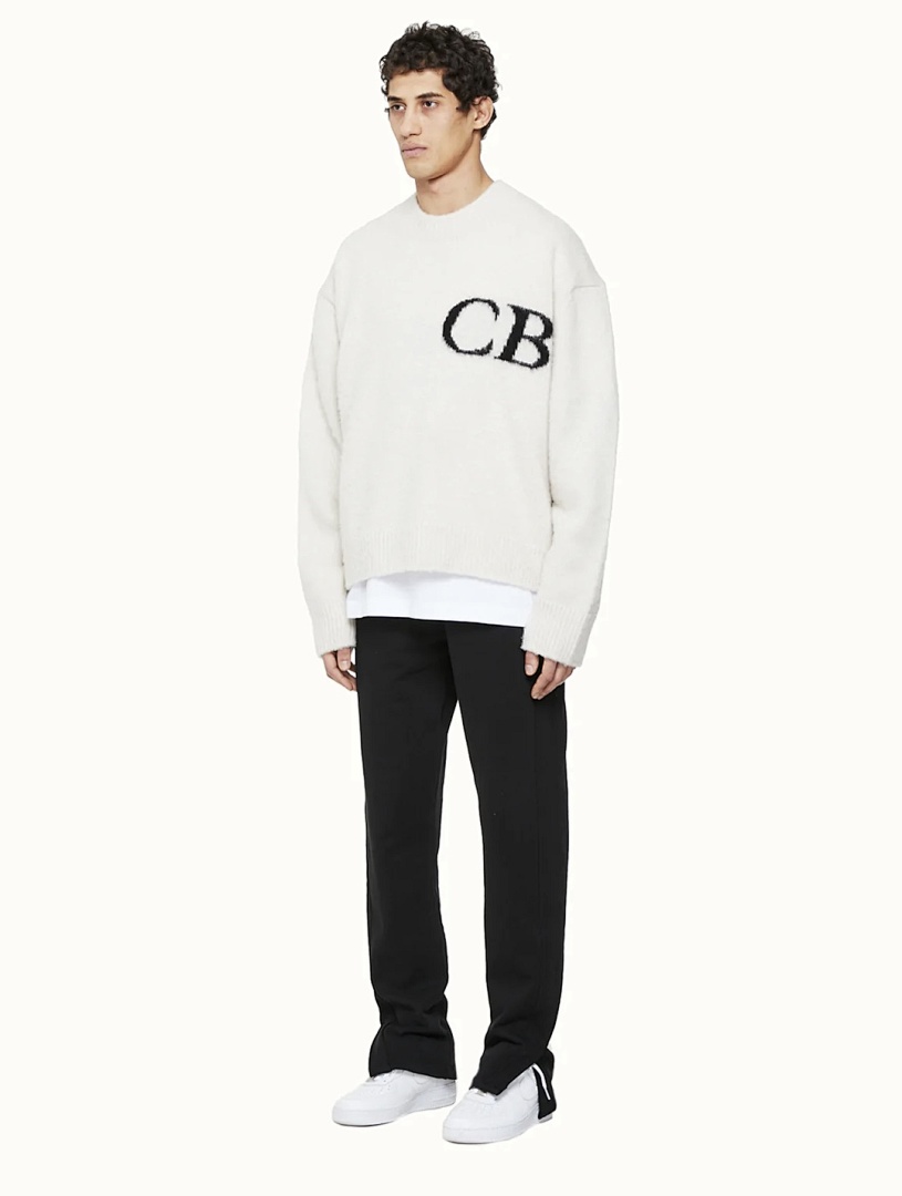 On Running 198 Cole Buxton Small Logo Floral Wide Collar Fleece Black Off White Grey Blue Ink Green S-XL M985# - Image 88