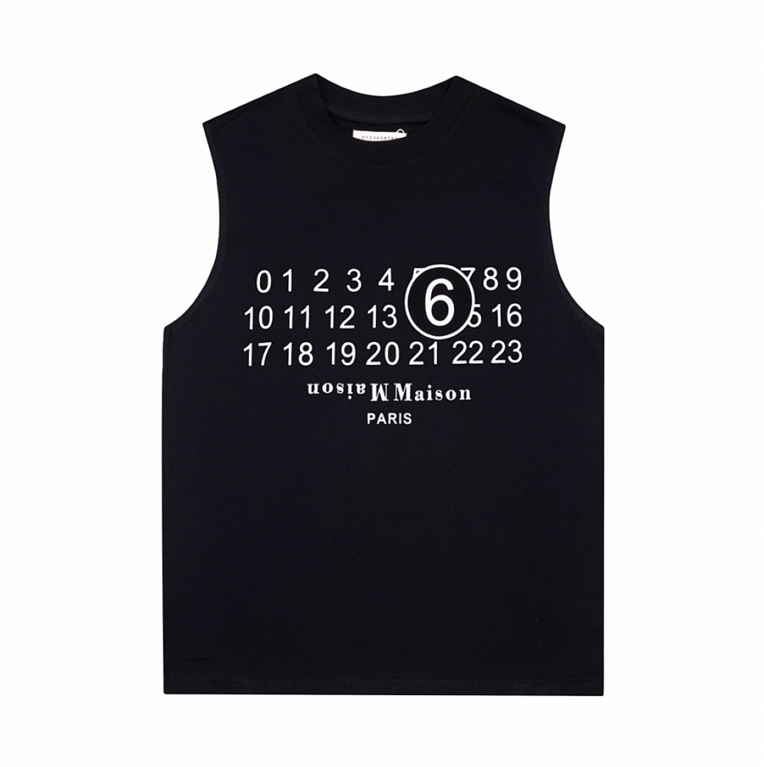 On Running 108 MM6 Maison Margiela LOGO Print T Black White 46 48 50 52 3969# - Image 34