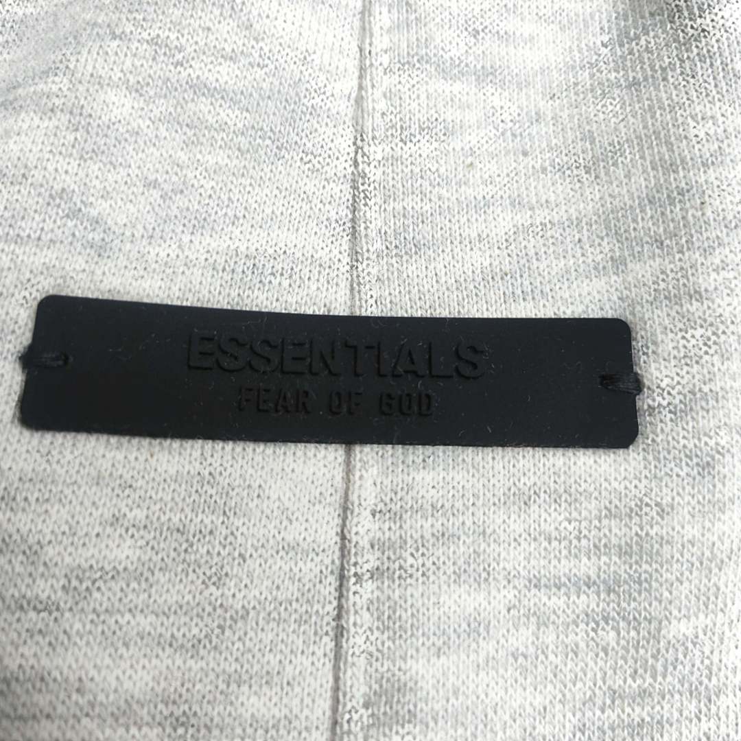 Essentials 178 Essx NBA Collab FW24 Sweatshorts Label Lace Up Short : Light Mist Grey Black :S-XL - Image 15