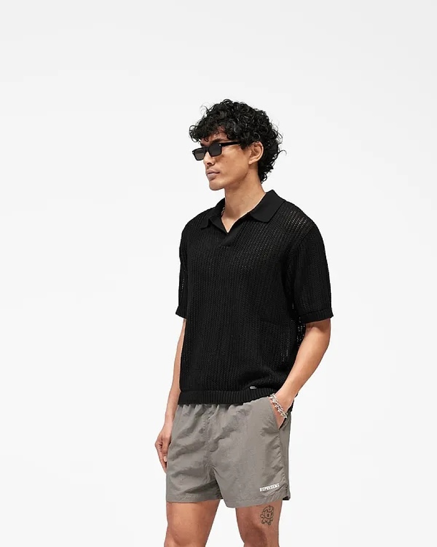 Ralph Lauren 168 Represent Summer Classic Wind Polo : S M L XL (Black) - Image 12