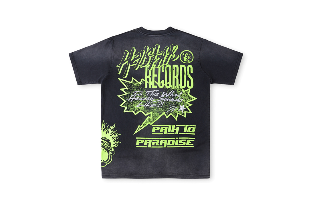 Hellstar 168 Hellstar Studios High Patch Print Short T Black S-XL - Image 3