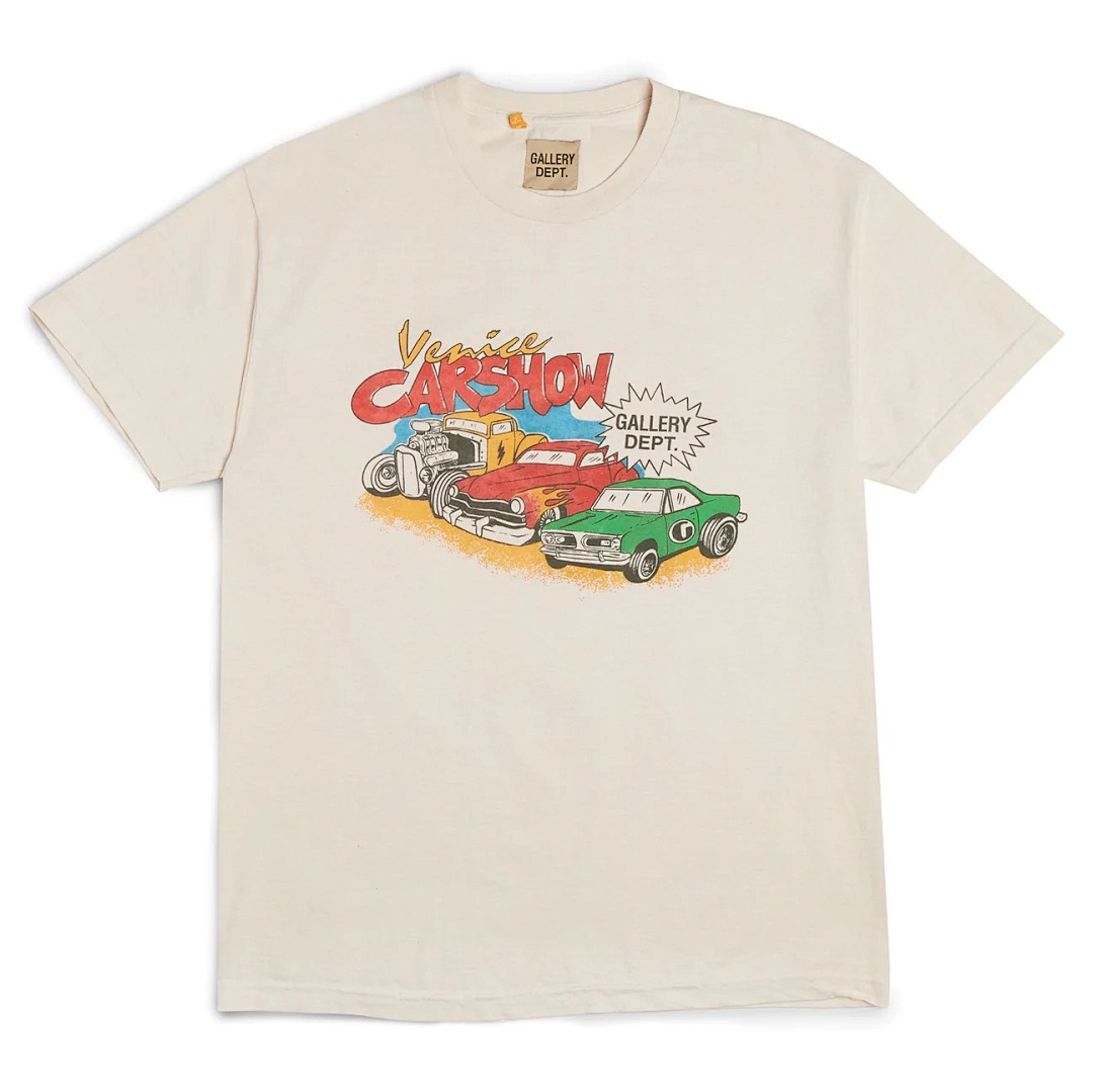 Off-White 108 Gallerydept. Ebay Tee Khaki Logo Print Short Sleeve T Off White S M L XL - Image 17