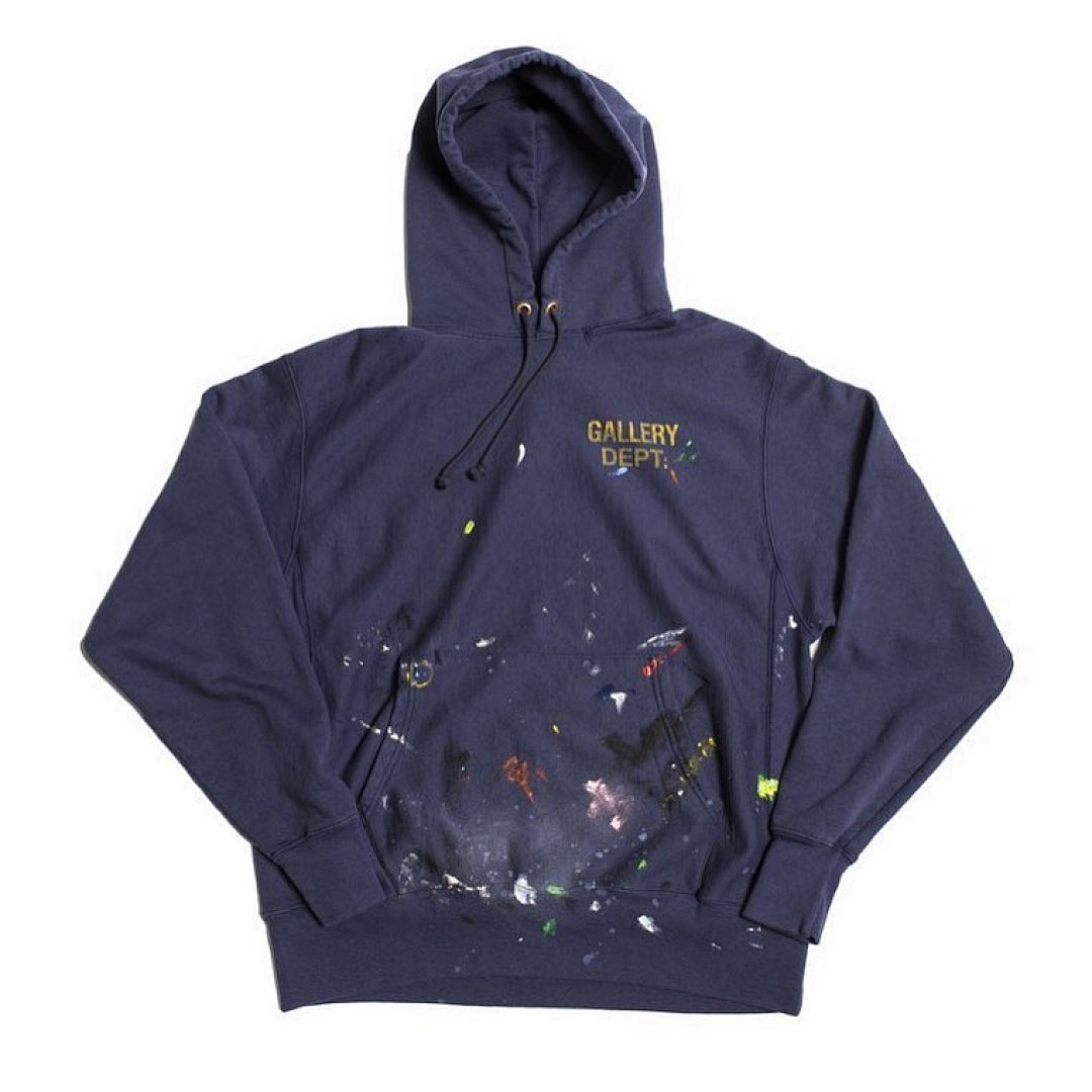 Gallery Dept 218 GALLERY DEPT Ink LOGO Print Grey Black Blue Purple Water S-XL 3839# - Image 75