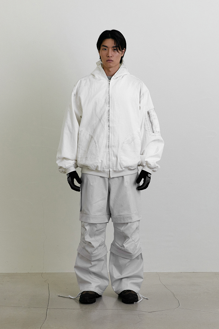 Arc'teryx 488 FAR.ARCHIVE Big Wide Thick White Blue S-L 3388# - Image 52