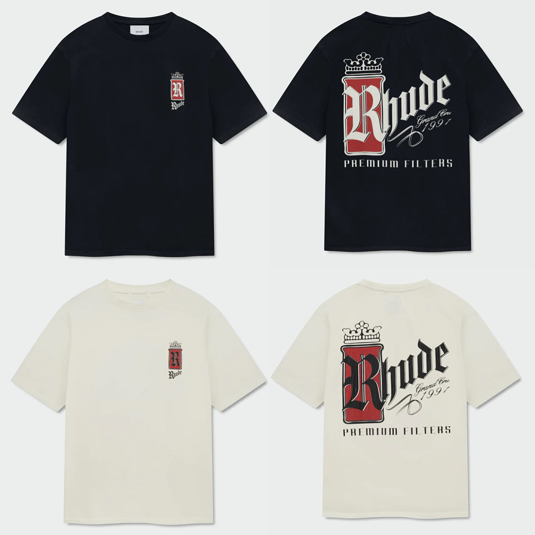 Unbranded 118 RHUD Double Print T : S M L XL (Black) - Image 3