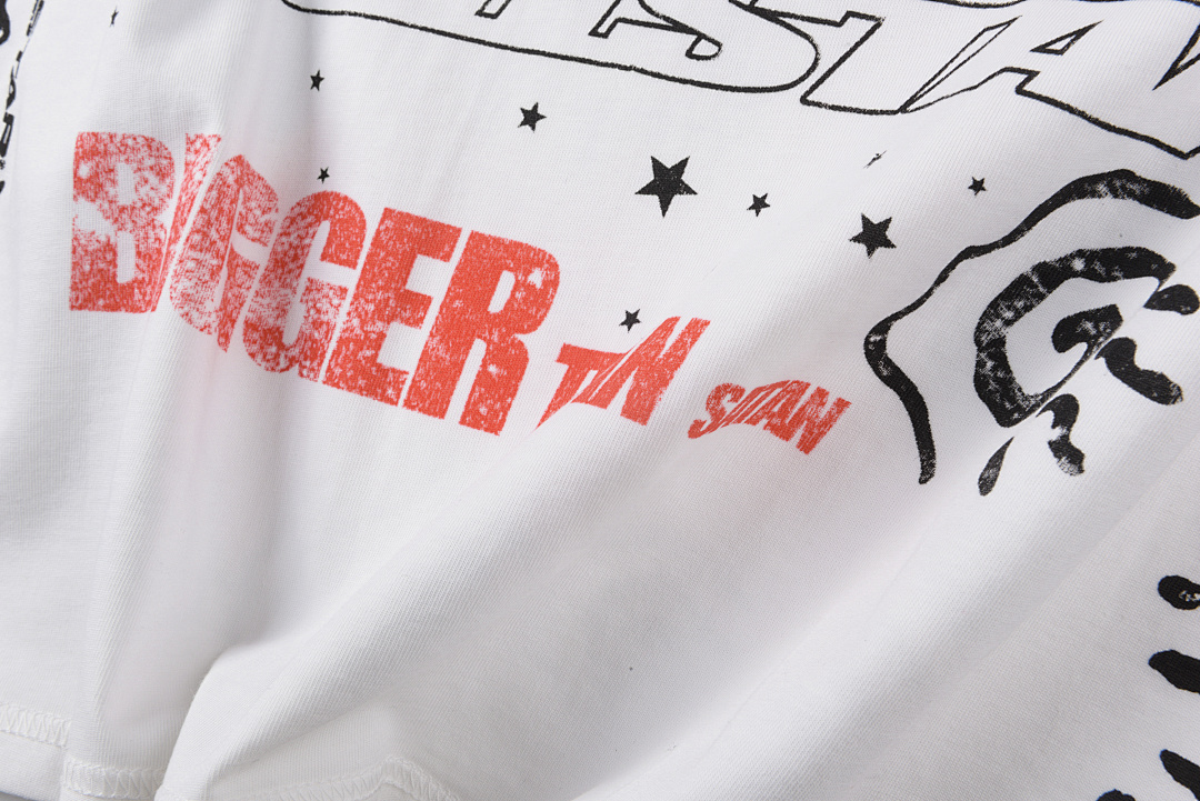 Hellstar 158 Hellstar Studios Kill Your Goliath Tee Solid Cotton Short Sleeve T White S-XL - Image 13