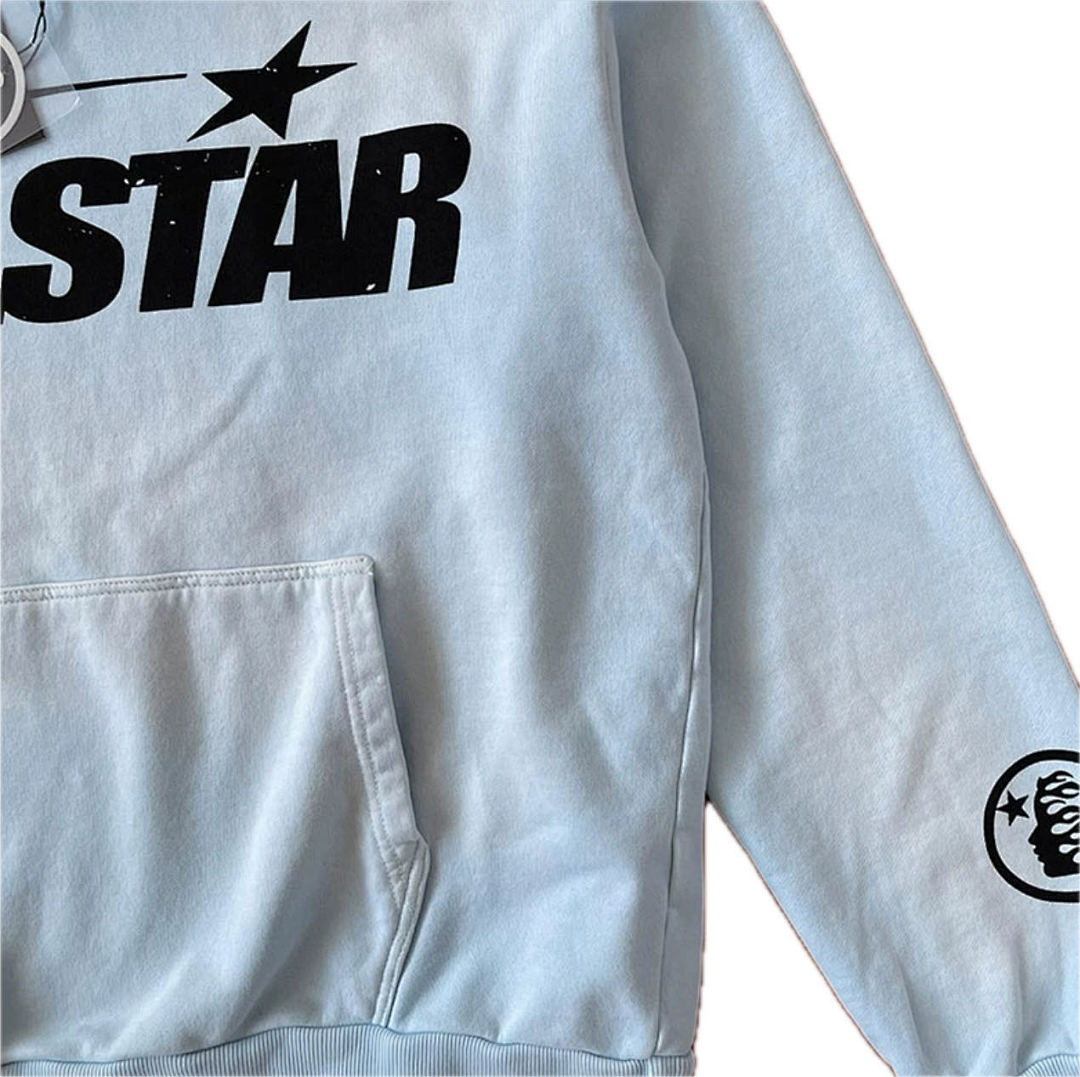 Hellstar 238 Hellstar Fire Sky Blue Hoodie Pants Water S-M-L-XL - Image 8