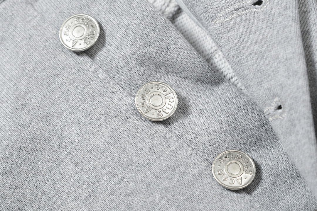 Acne Studios 258 AC Fleece Long Floral Grey S-XL 7612# - Image 7