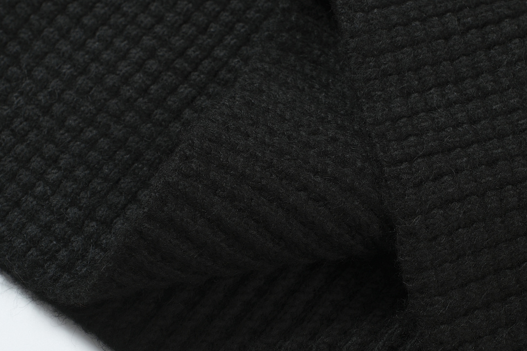 Essentials 248 ESS 24FW Floral High Collar Fleece Black S-XL 6288# - Image 7