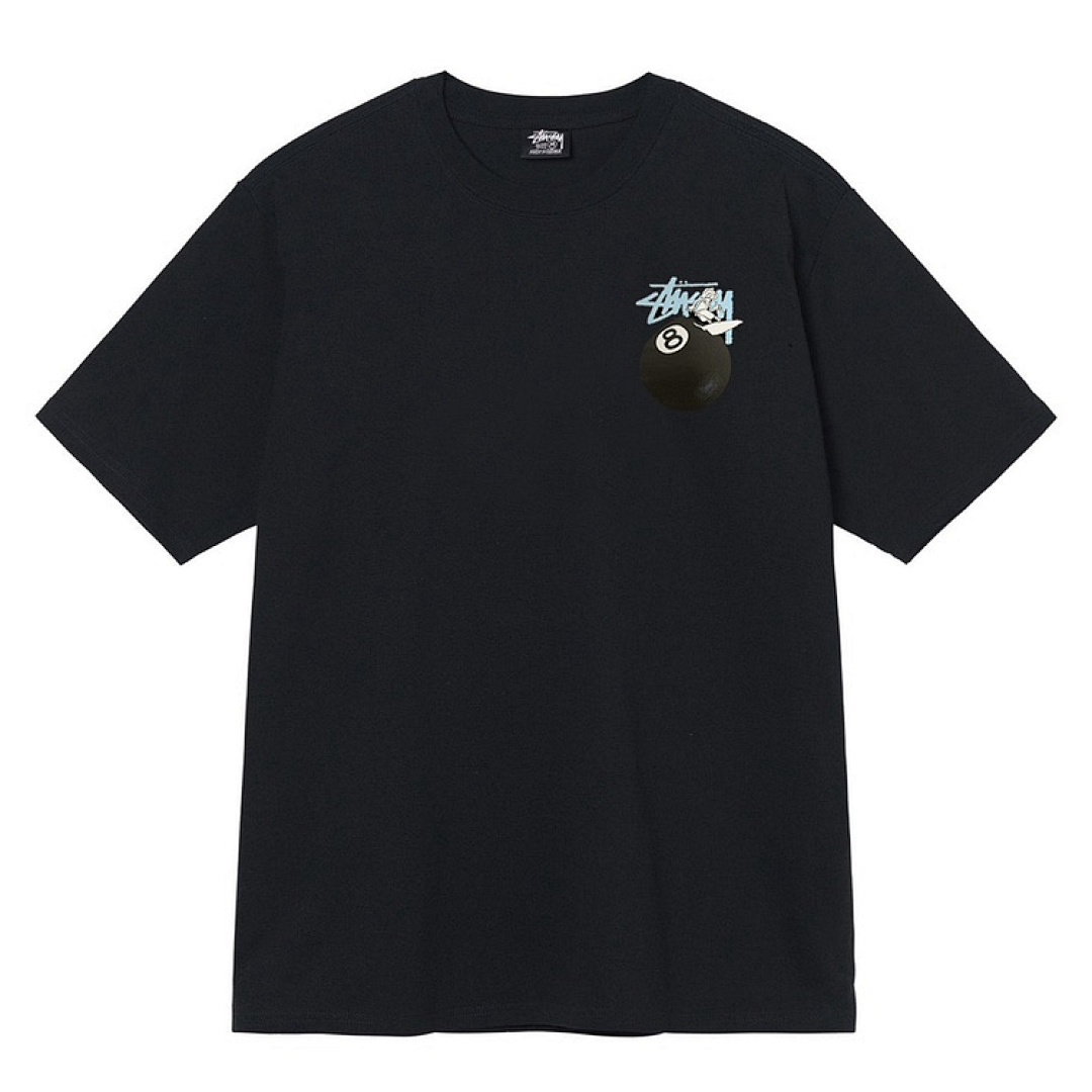 Stussy 108 Stussy Black 8 Print Short Sleeve T : White S Ｍ L XL XXL - Image 3
