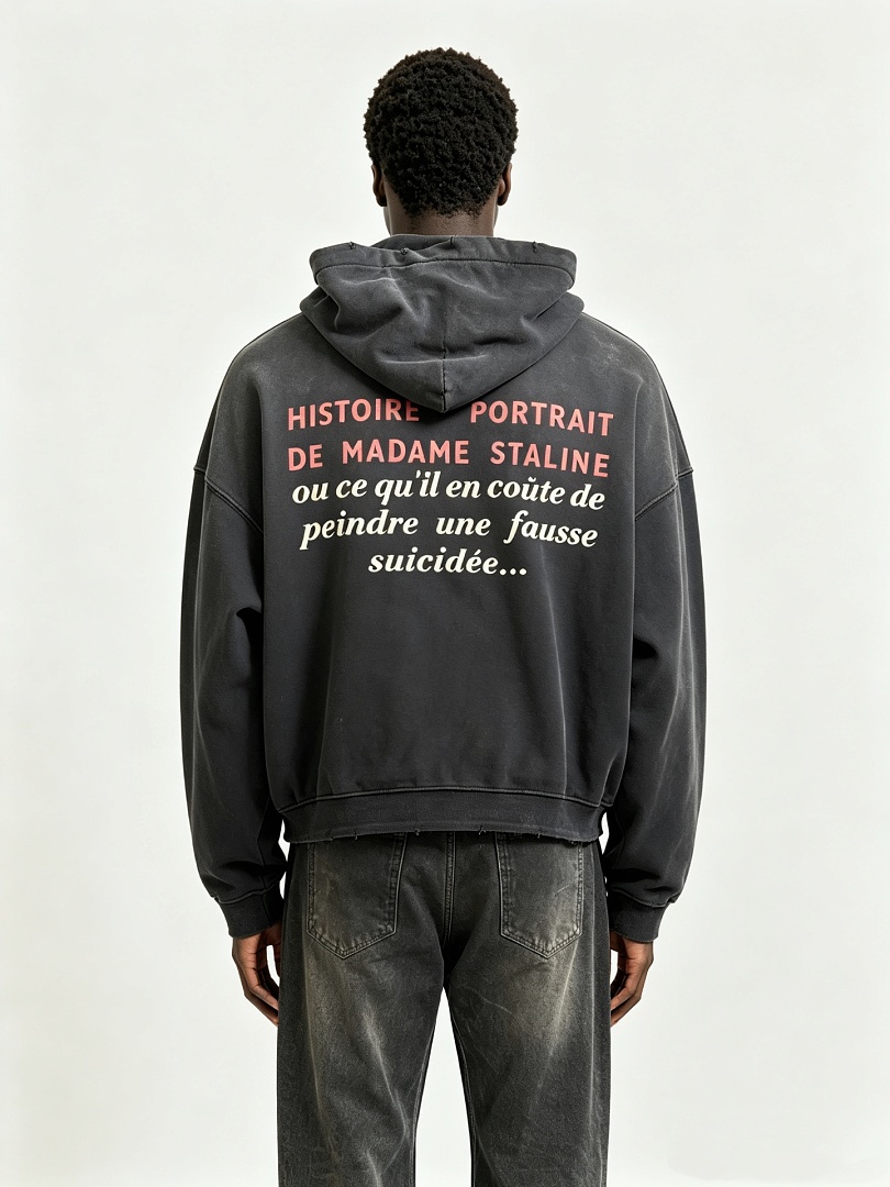 Enfants Riches Deprimes 268 Enfants Riches Deprimes BOXY Version Model Washed : S M L XL (Black) - Image 16