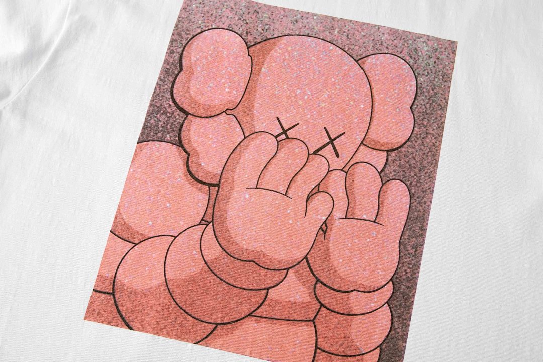 Human Made 118 HUMAN MADE × KAWS Collab Double X Cream Print Collar Short Sleeve T : White S M L - Image 4