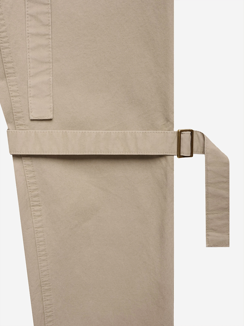 Essentials ON SALE128 FEAR OF GOD Bondage Pant Strap Lace Buckle Camel Khaki Black S-XL 6039# - Image 20