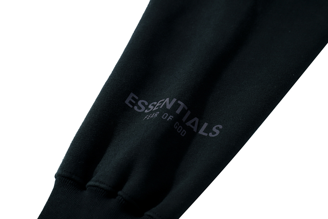 Essentials 98 FEAR OF GOD ESSENTIALS FOG Sleeve LOGO Collar White Blue Light Black Apricot High Grey Camel S-XL 6675# - Image 55