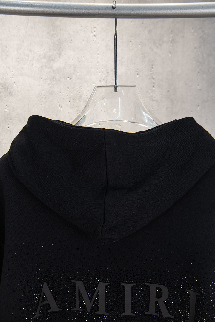 AMIRI 218 Wide Version Model Long Sleeve Black White S M L XL 606# - Image 69
