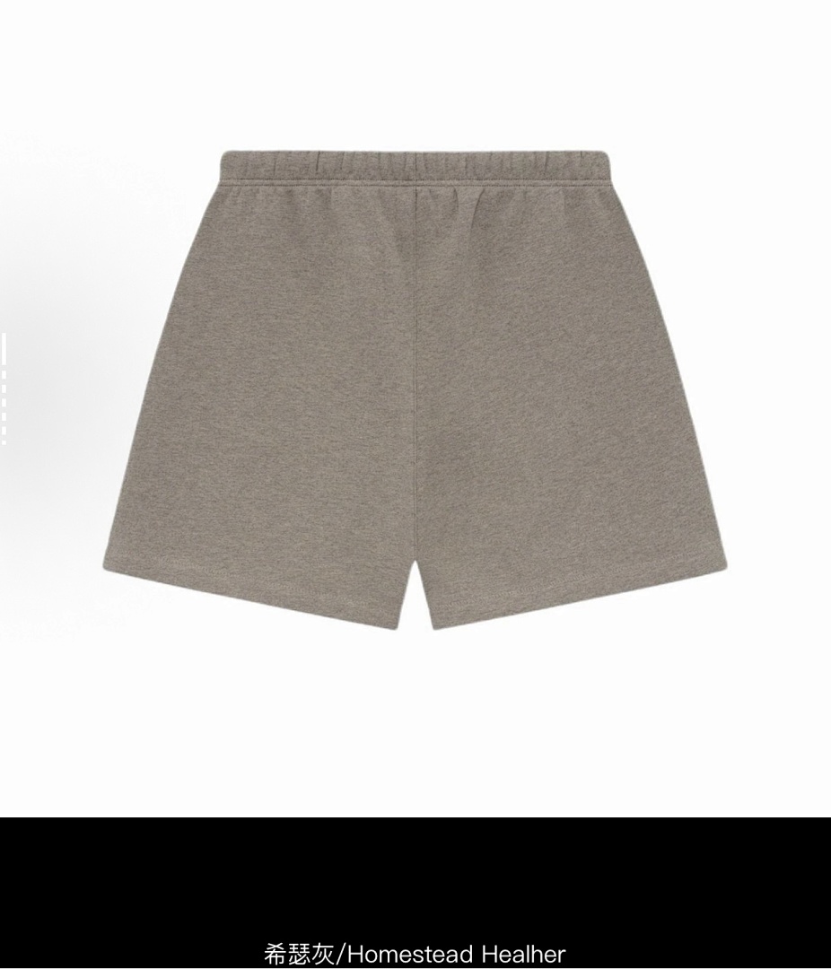 Essentials 148 Ess SS25 Classic Sweatshort Short : Grey /Homestead Healher Black /Jet XS-XL - Image 44