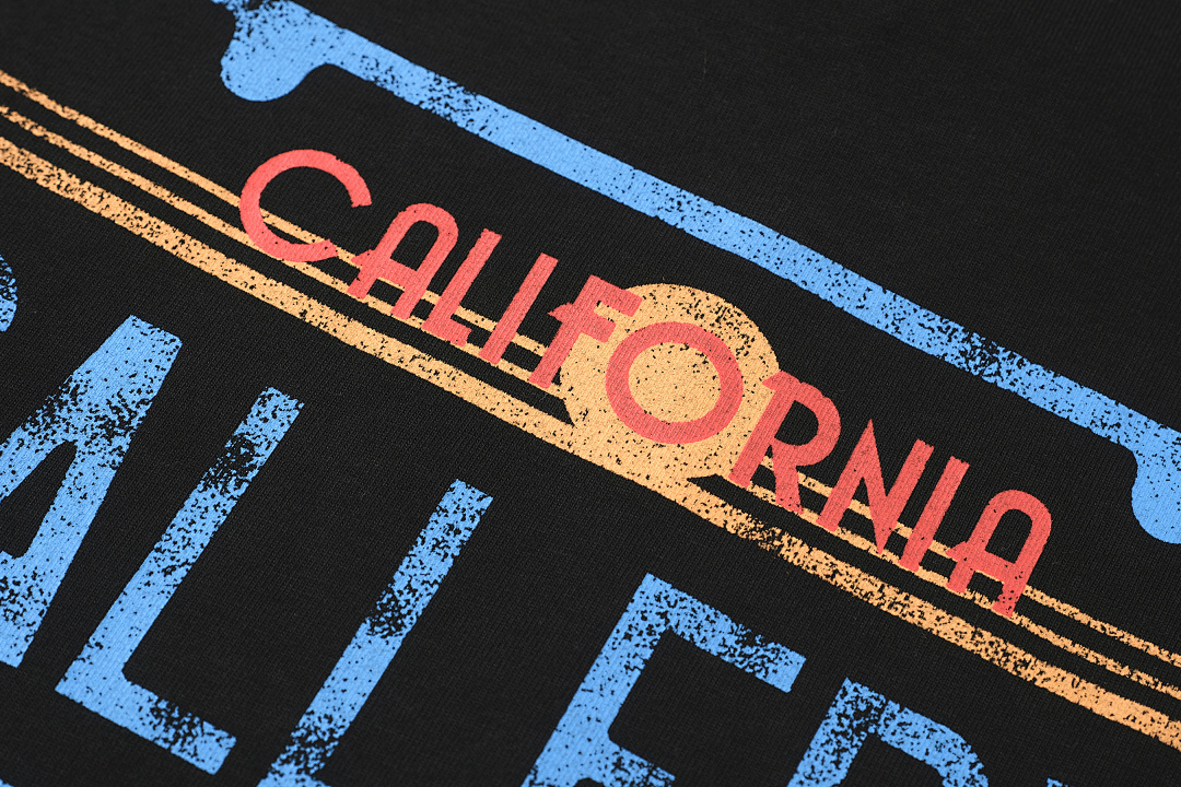 Gallery Dept 118 GAL LOGO Print Short Sleeve T Black White S-XL 8078# - Image 7