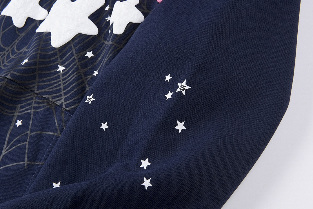 Sp5der 258 Sp5Der 555555 Atlanta Hoodie Star Mens Womens S-XL - Image 9
