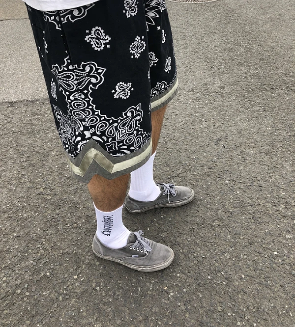 Unbranded 198 Askyurself Lace Water Military Canvas Fruit Floral Short Black S-XL 4022# - Image 16