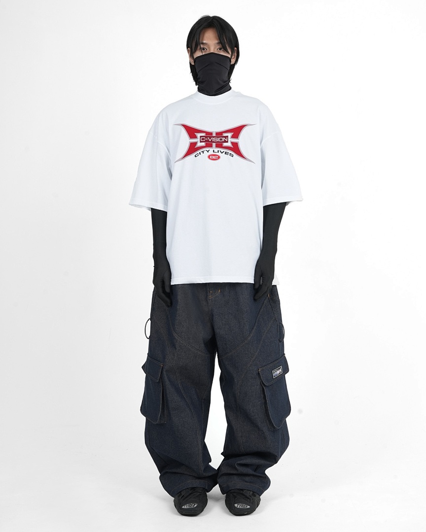 On Running 108 CIVISION By CSC Print LOGO Short Sleeve T White Black 1 2 3 8032# - Image 41