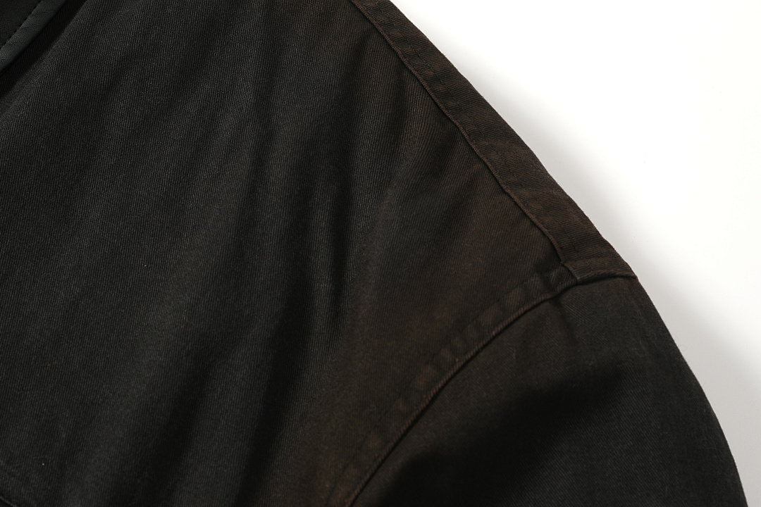 Acne Studios 398 AC Collar Cotton Black Grey S-XL 9002# - Image 10