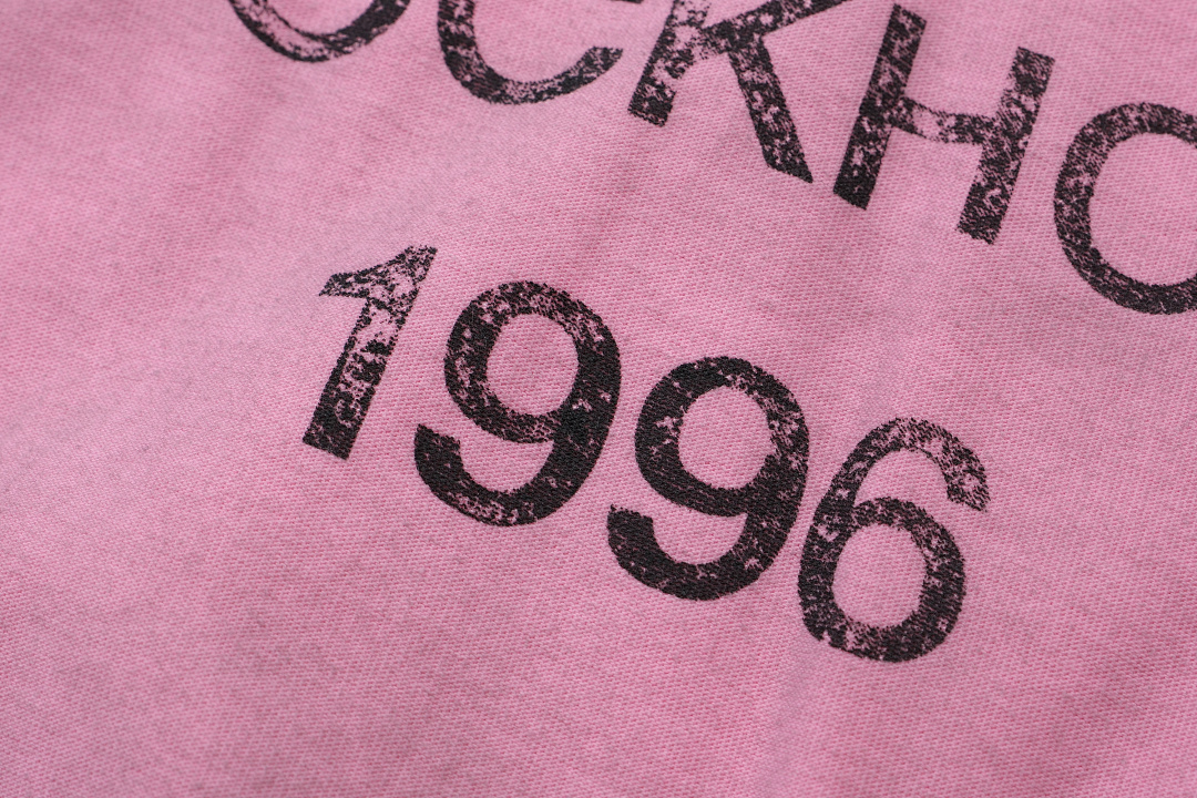 Acne Studios 128 AC LOGO Print Long Sleeve T Pink Black White Olive Green Dark Blue Red Spring Purple S-XL 3286# - Image 105