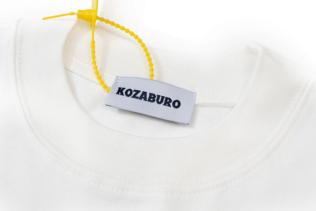 Off-White 108 Kozaburo Triple Wind Print Long Sleeve T Blue Light Black Off White S-XL 3231# - Image 25