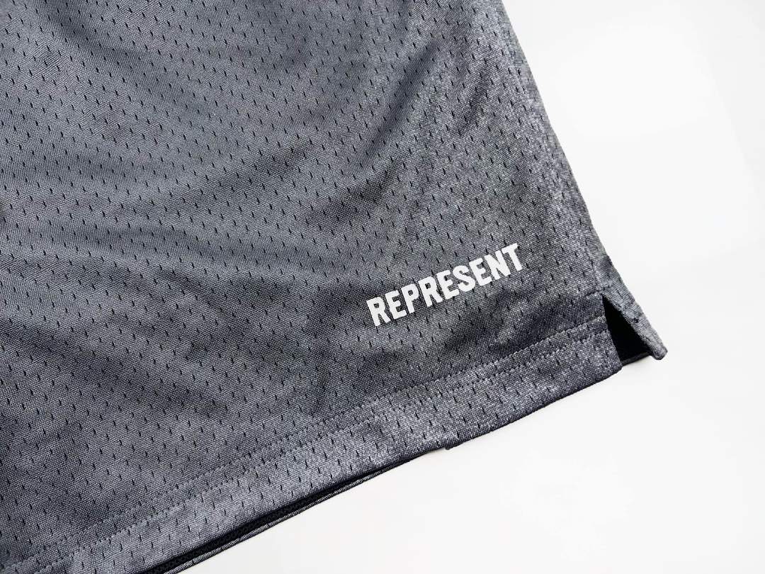 Represent 148 REPRESENT Short : Black Grey S M L - Image 14