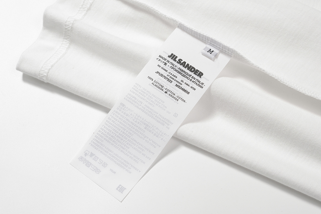 Unbranded 108 JIL Wind Label Logo Print Short Sleeve T White S-L J9893# - Image 11