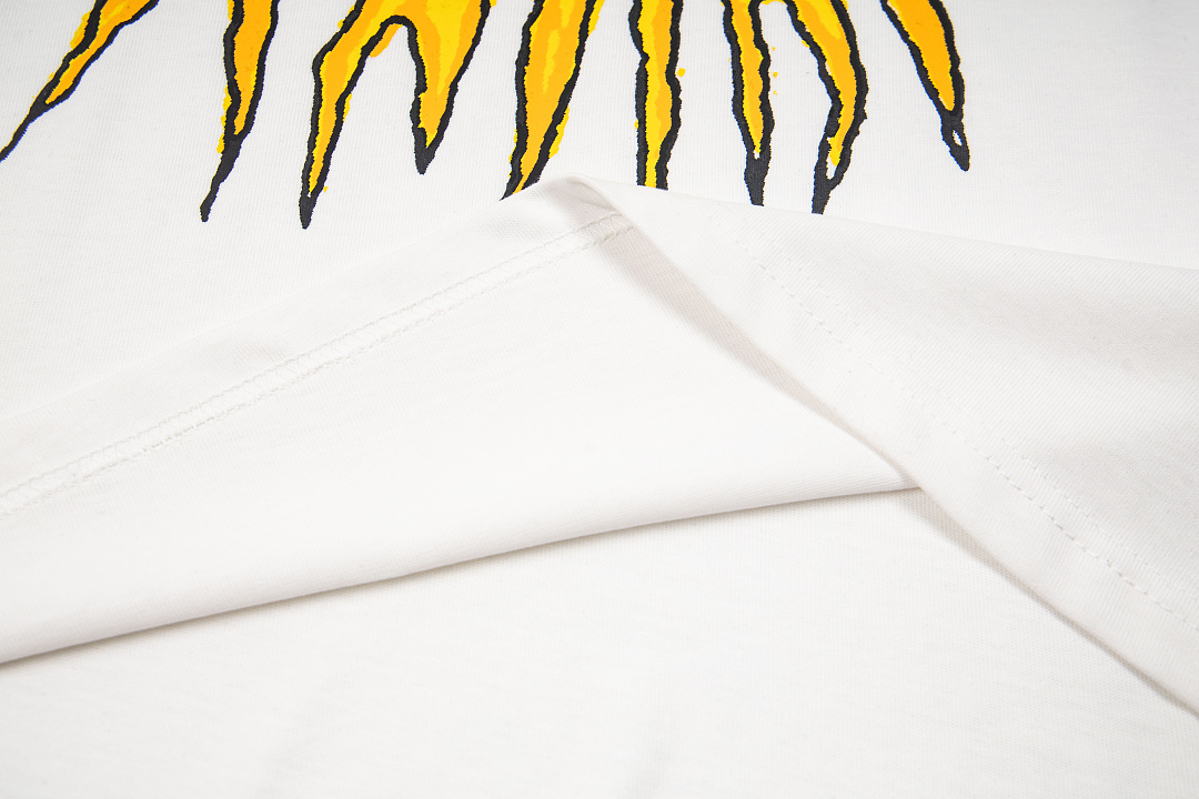 AMIRI 148 Wide Version Model Long Sleeve T Black White S M L XL 604# - Image 23