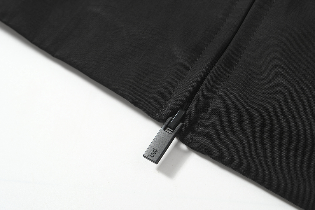 Essentials 298 ESS 24FW Stand Collar Canvas Wind Black Green S-XL 6253# - Image 13