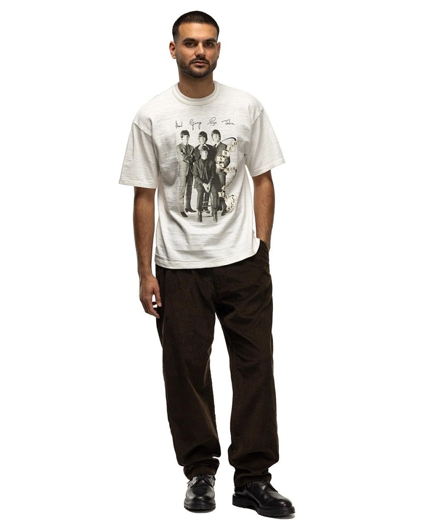 Human Made 118 Human Made Beatles T-Shirt Top Star Print Cotton Short Sleeve T : White S M L - Image 7