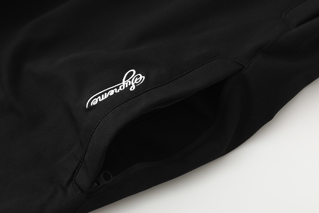 Balenciaga 378 Collab SS25 WEEK4 Track Pants Embroidered Logo Long : Black Purple :S-XL - Image 21