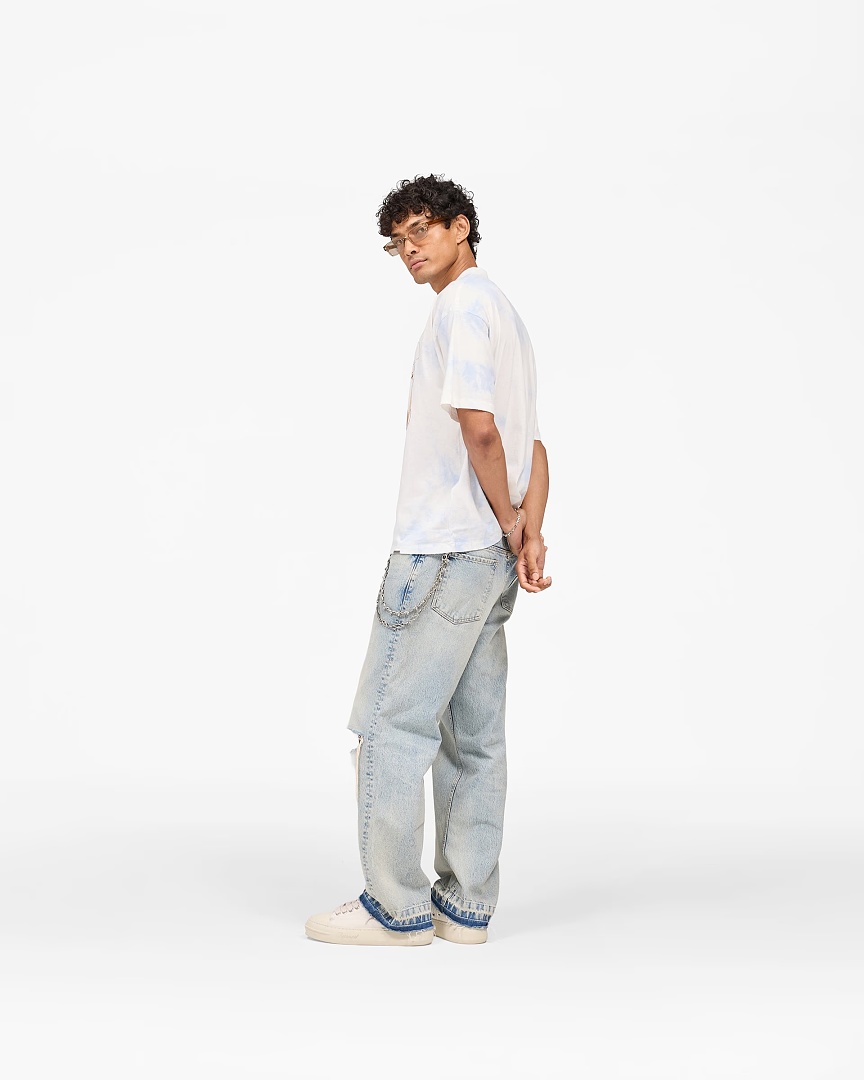Represent 138 Represent The Beach Boys Collab Tie Dye Short Sleeve T : S M L XL (White) - Image 14